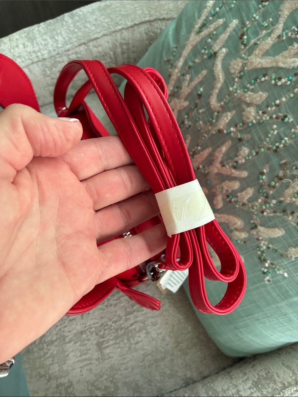Fun Red Crab-Shaped Crossbody Bag - Women. NWT. - Picture 4 of 8
